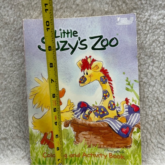Suzy's Zoo party bundle 2005 party invitation stickers coloring book scrapbook - Picture 3 of 13